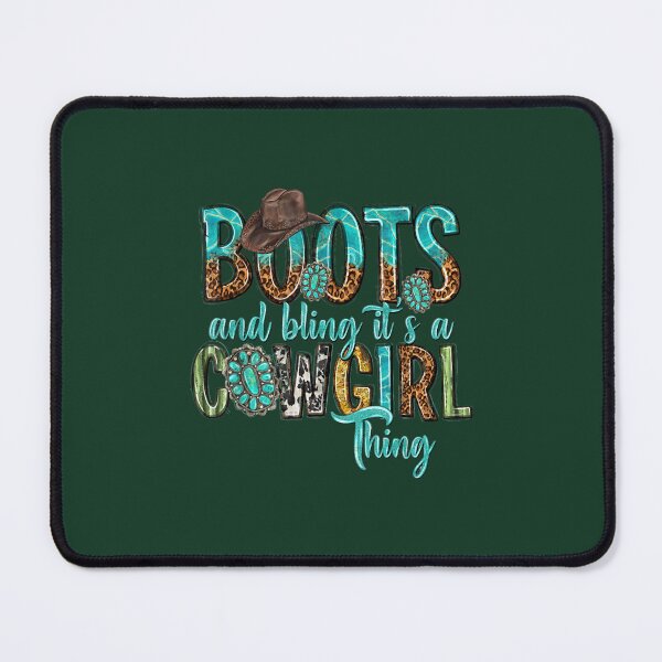 Item preview, Boots &_ Boogie - Cowgirl - Bold Designs for Apparel, Mugs, Stickers &_ More Oversized T-Shir designed and sold by WeeThingsFiber.