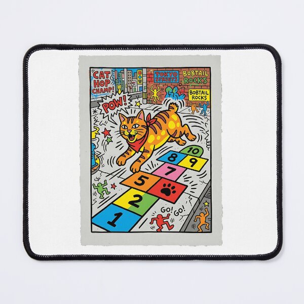 Item preview, Japanese Bobtail Hopscotch Champion designed and sold by PictoVibe.