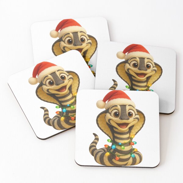 Item preview, Zebra Spitting Cobra Christmas Lights designed and sold by Sillytoe.