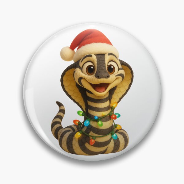 Item preview, Zebra Spitting Cobra Christmas Lights designed and sold by Sillytoe.