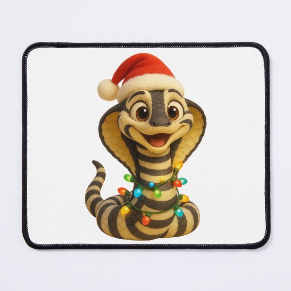 Item preview, Zebra Spitting Cobra Christmas Lights designed and sold by Sillytoe.
