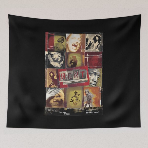 Item preview, RENT Musical Theatrical Collage Art designed and sold by Talodervort.