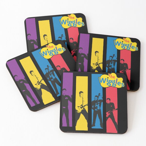 Item preview, The Wiggles Band Retro Style Colorful Panels designed and sold by Talodervort.