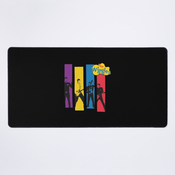 Item preview, The Wiggles Band Retro Style Colorful Panels designed and sold by Talodervort.