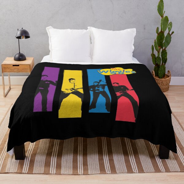 Item preview, The Wiggles Band Retro Style Colorful Panels designed and sold by Talodervort.