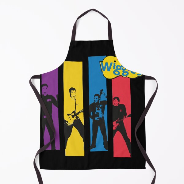 Item preview, The Wiggles Band Retro Style Colorful Panels designed and sold by Talodervort.