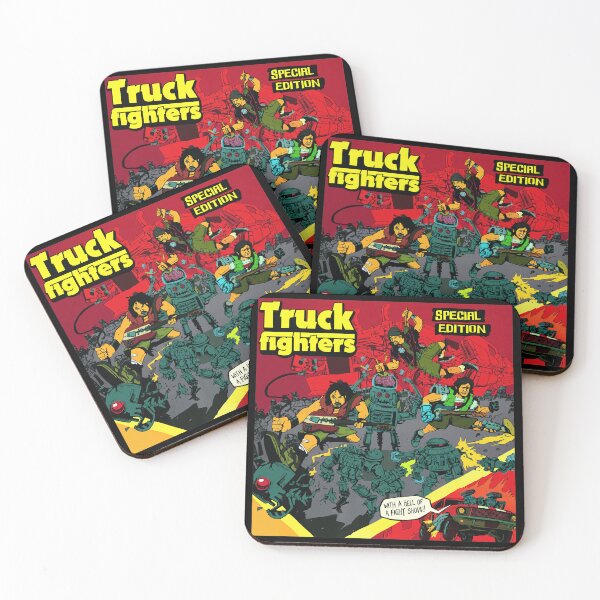 Item preview, Truckfighters Special Edition Retro Comic Art designed and sold by Talodervort.