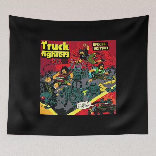 Item preview, Truckfighters Special Edition Retro Comic Art designed and sold by Talodervort.