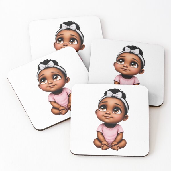 Item preview, Ebony Baby Girl Looking Up: Tender Eyes Collection  designed and sold by EscapeArtist13.