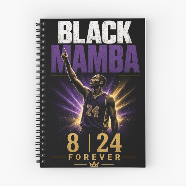 Item preview, Kobe Bryant Black Mamba 8 24 Forever - Mamba Mentality  designed and sold by FakePeopleSuck.