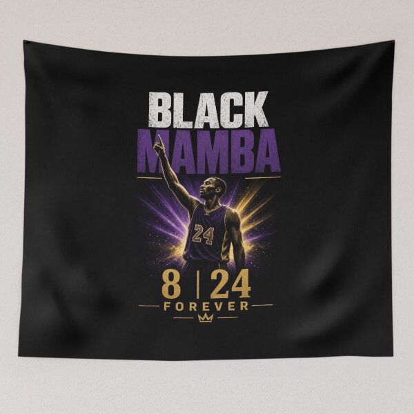 Item preview, Kobe Bryant Black Mamba 8 24 Forever - Mamba Mentality  designed and sold by FakePeopleSuck.