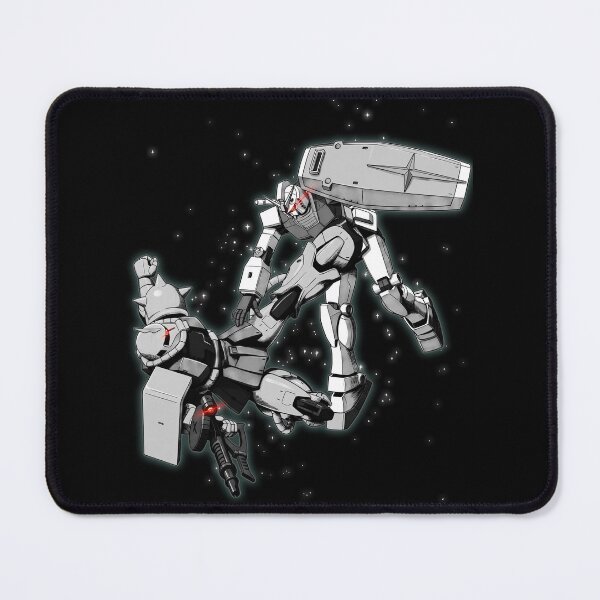 Item preview, RX78 2 Gundam vs Zaku II Monochrome Outer Space Battle illustration designed and sold by sabartgunpla.