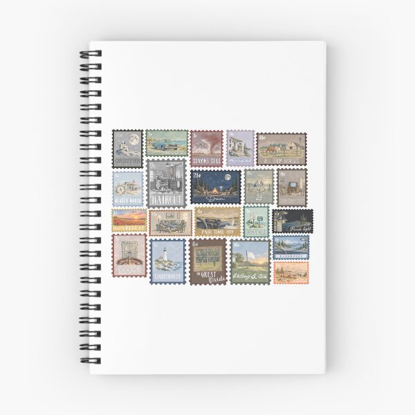 Item preview, Noah Kahn song stamps designed and sold by swanspirate520.