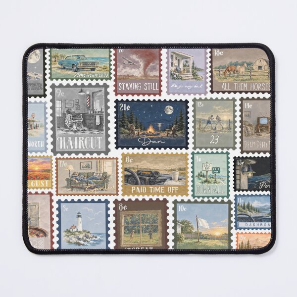 Item preview, Noah Kahn song stamps designed and sold by swanspirate520.
