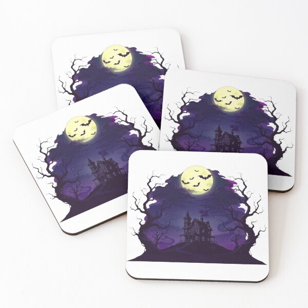 Item preview, Haunted House  — Horror Aesthetic Halloween Illustration designed and sold by Sweet Blob Co.