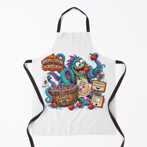 Item preview, ⚡HALLOWEEN OVERACHIEVERS CLUB -  Kevin Kraken's Apple Bobbing Commitee designed and sold by WheelieGdArt.