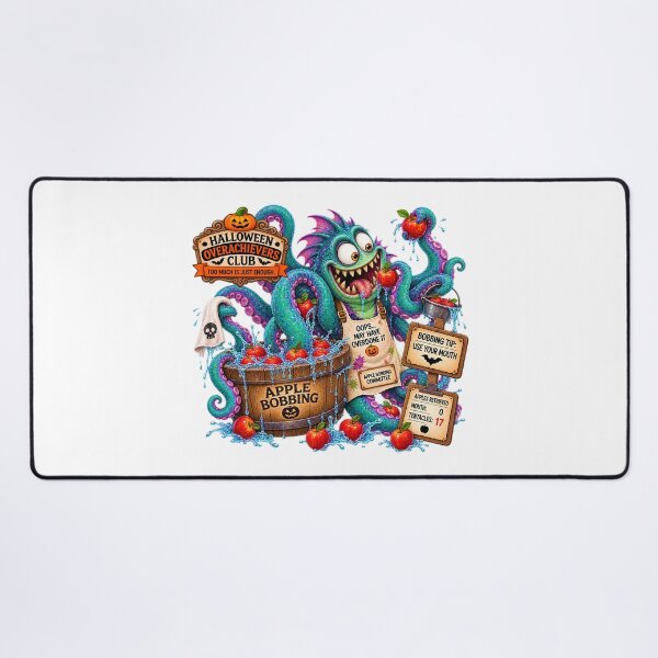 Item preview, ⚡HALLOWEEN OVERACHIEVERS CLUB -  Kevin Kraken's Apple Bobbing Commitee designed and sold by WheelieGdArt.