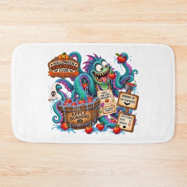Item preview, ⚡HALLOWEEN OVERACHIEVERS CLUB -  Kevin Kraken's Apple Bobbing Commitee designed and sold by WheelieGdArt.