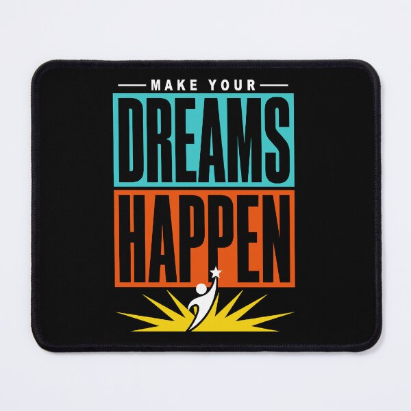 Item preview, Make Your Dreams Happen Motivational Success Typography T-Shirt designed and sold by rejowan-arts.