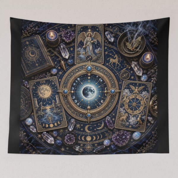 Item preview, The Blue Moon in Sagittarius #8 designed and sold by Helios Be. Lavsh.