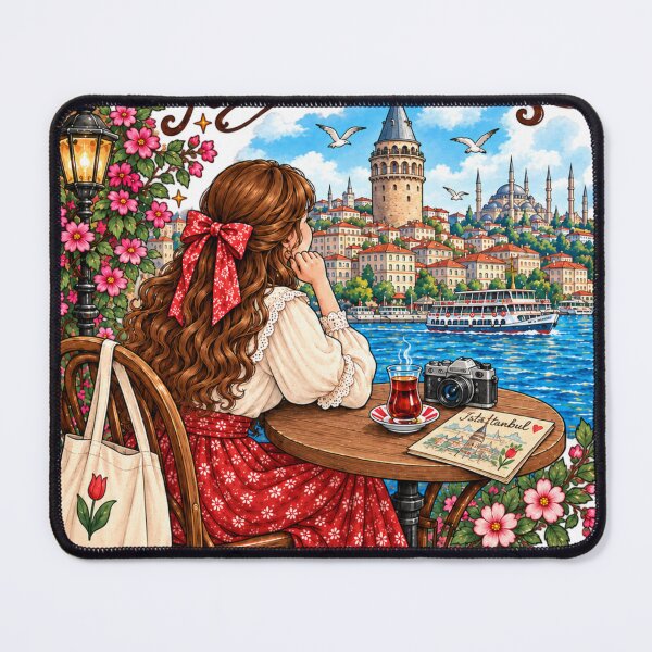 Item preview, Istanbul Is Always a Good Idea Vintage Turkey Travel Art designed and sold by MAGICKEY2024.