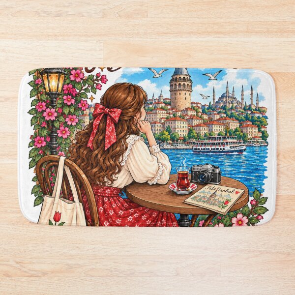Item preview, Istanbul Is Always a Good Idea Vintage Turkey Travel Art designed and sold by MAGICKEY2024.