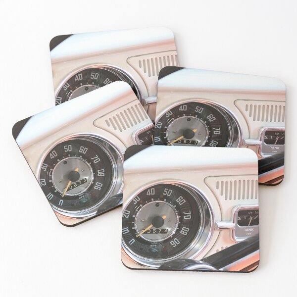 Item preview, 1970s Classic German Car Speedometer and Tank (Fuel) Gauge designed and sold by WHBPhotoArt.
