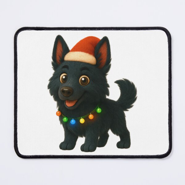 Item preview, Belgian Sheepdog Dog Christmas Lights designed and sold by Sillytoe.