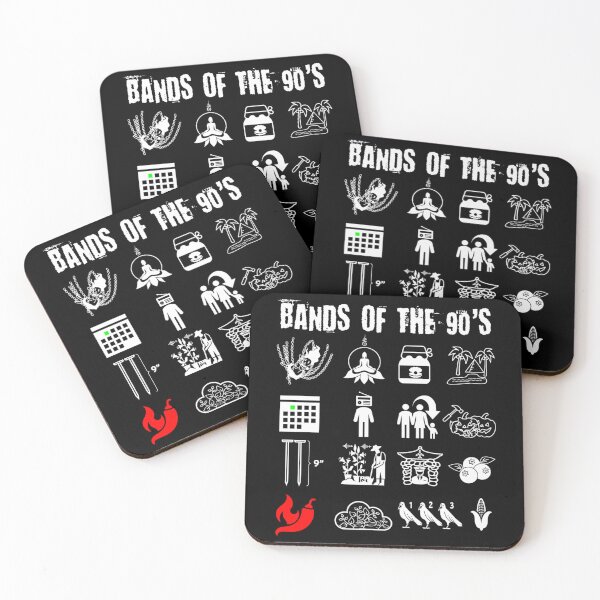 Item preview, Funny Nerdy Alternative Rock Bands Of The 90S designed and sold by ModestoBauch48.