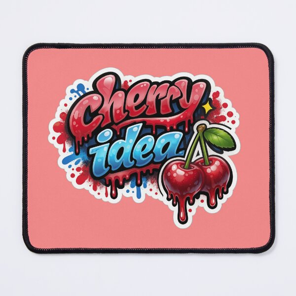 Item preview, Cherry Idea Retro Fruit Pop Art Graphic designed and sold by BadCatSupply.