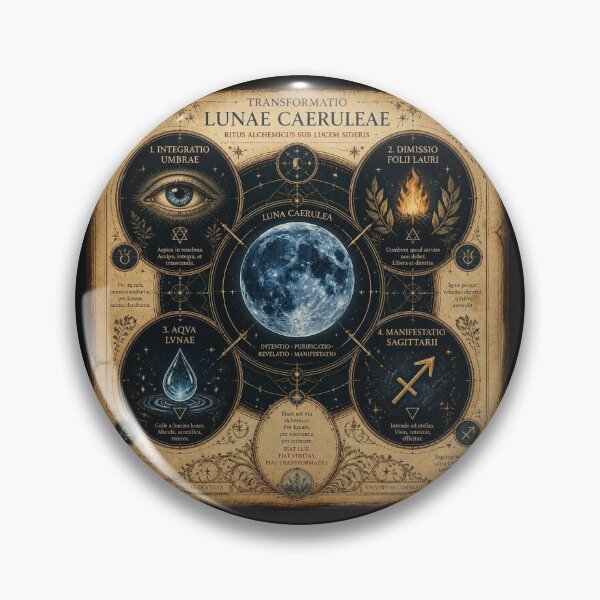 Item preview, The Blue Moon in Sagittarius #10 designed and sold by Helios Be. Lavsh.