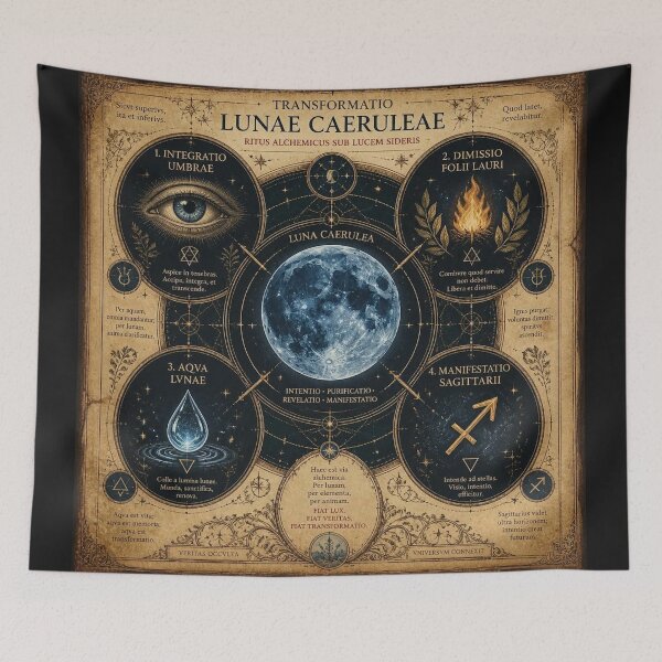 Item preview, The Blue Moon in Sagittarius #10 designed and sold by Helios Be. Lavsh.