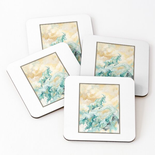 Item preview, Mountain Goat Cloud Shepherd designed and sold by PictoVibe.