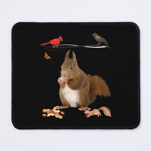 Item preview, Funny Squirrels Birds Critters Feeding Nuts Butterflies Love designed and sold by Tomtomatos.