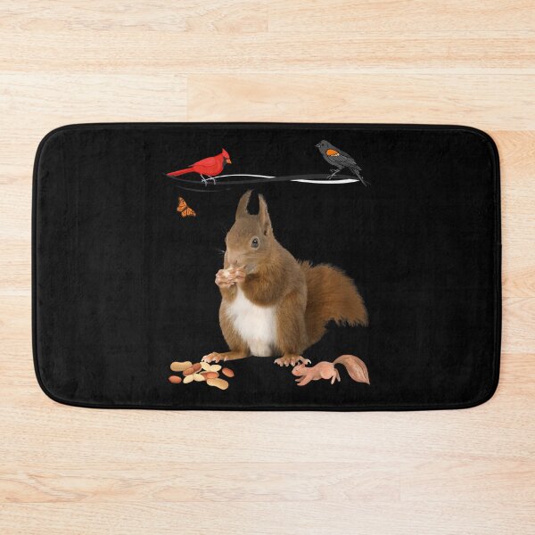 Item preview, Funny Squirrels Birds Critters Feeding Nuts Butterflies Love designed and sold by Tomtomatos.