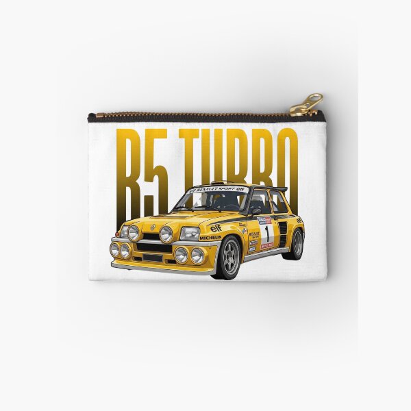 Item preview, Yellow Renault 5 Turbo R5 Group B Rally Car Elf Livery Vector Art designed and sold by Motorline44.
