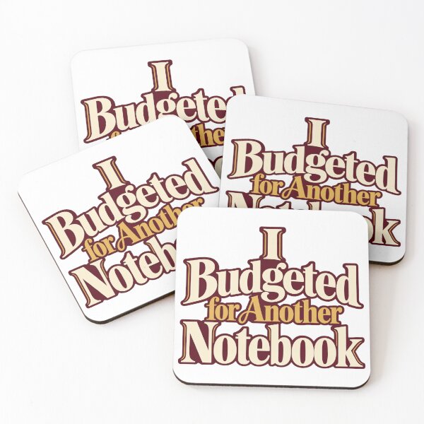 Item preview, Another Notebook Budget Funny Stationery Type designed and sold by Bikivuno.