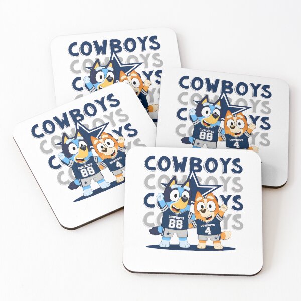 Item preview, Bluey Cowboys NFL Football designed and sold by visionnen.