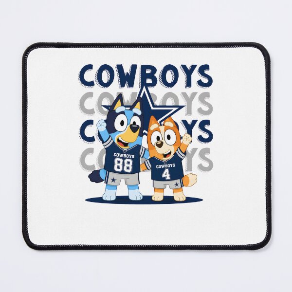 Item preview, Bluey Cowboys NFL Football designed and sold by visionnen.