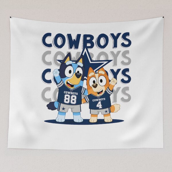 Item preview, Bluey Cowboys NFL Football designed and sold by visionnen.