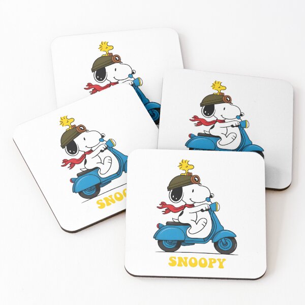 Item preview, Snoopy & Woodstock Scooter Adventure designed and sold by LittleMamastore.
