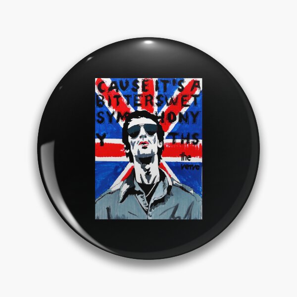 Item preview, Bittersweet Symphony Richard Ashcroft Union Jack Art designed and sold by BRIANMCDEMOTT.