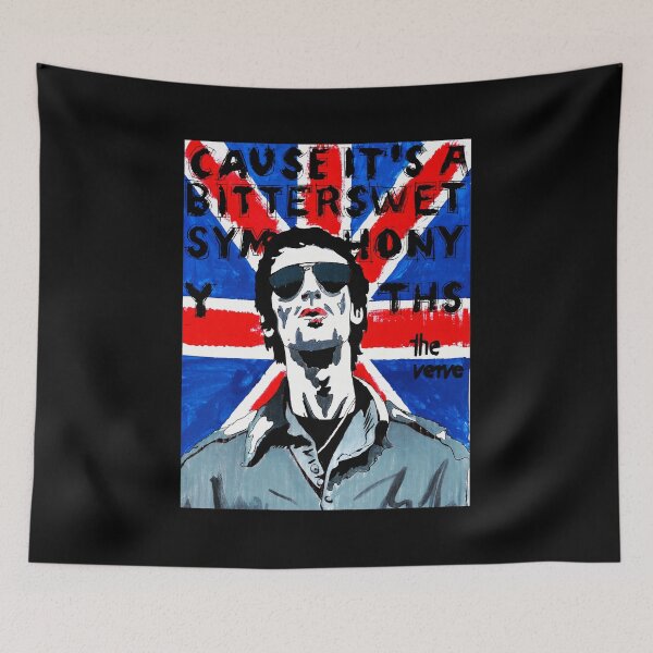 Item preview, Bittersweet Symphony Richard Ashcroft Union Jack Art designed and sold by BRIANMCDEMOTT.