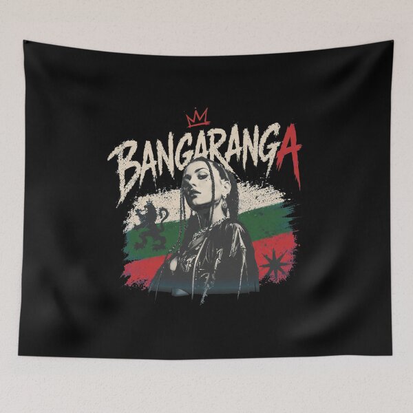 Item preview, Bulgarian Flag Lion Woman Bangarang Crown Art designed and sold by BRIANMCDEMOTT.