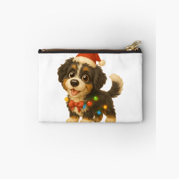 Item preview, Bernedoodle Dog Christmas Lights designed and sold by Sillytoe.