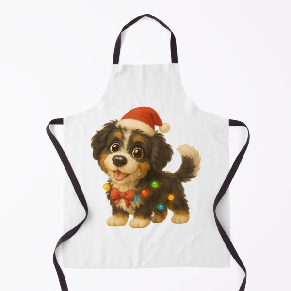 Item preview, Bernedoodle Dog Christmas Lights designed and sold by Sillytoe.