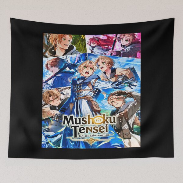 Item preview, Mushoku Tensei Jobless Reincarnation designed and sold by reezorrrr.