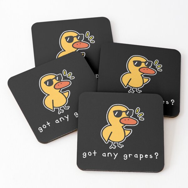 Item preview, ¿Tienes uvas? Meme gracioso del pato designed and sold by SamWoodrt.