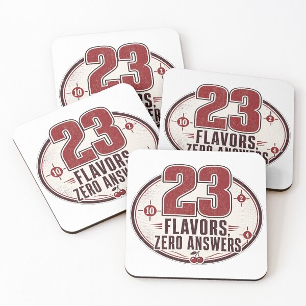 Item preview, 23 Flavors Zero Answers Retro Soda Tee designed and sold by CerealBoxInk.