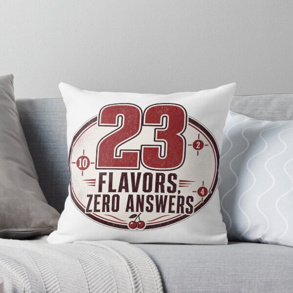 Item preview, 23 Flavors Zero Answers Retro Soda Tee designed and sold by CerealBoxInk.